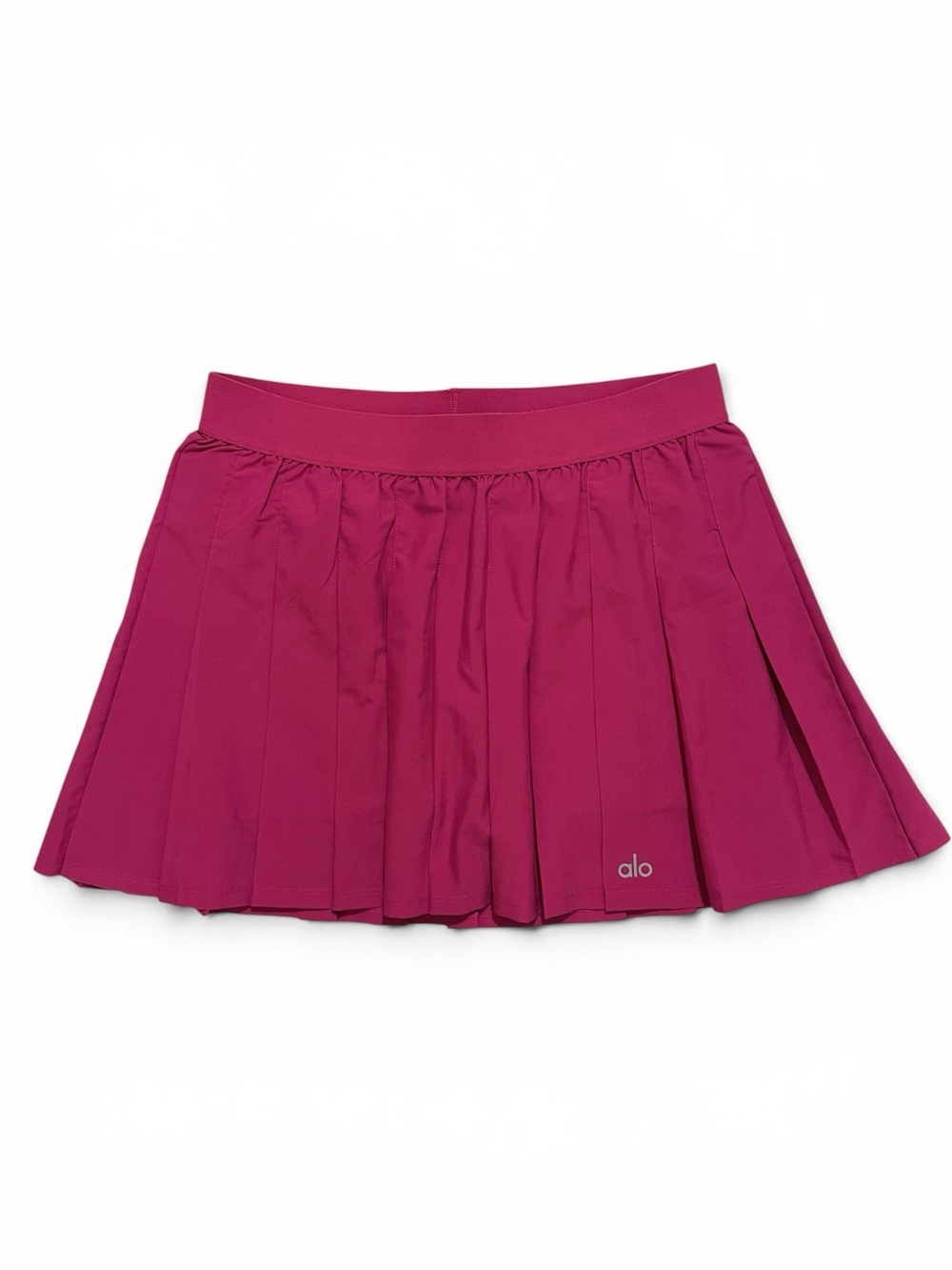 Alo Yoga Rare color💕 Varsity Tennis Skirt - Magenta Crush